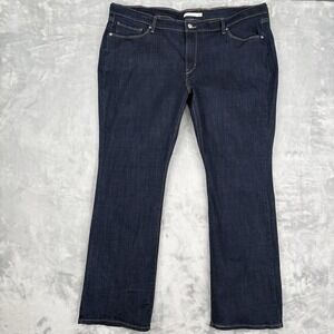 Levi's Classic Bootcut Jeans Womens 24W (Fits 43x31.5) Dark Wash Stretch Denim